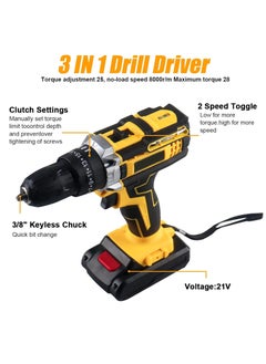 Keen DRILL TWO BATTERIES 26 volts beaker head with kit  - Image 3