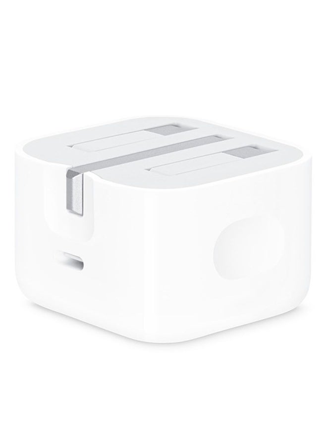 Youque USB-C 20W Fast Power Adapter for iPhone, White - Image 3