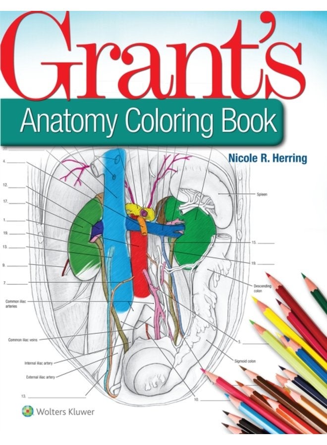 Grant s Anatomy Coloring Book - Paperback