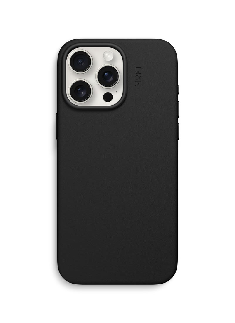 موفت - MOFT Snap Phone Case - iPhone 15 Pro - Jet Black (Lanyard Slot Upgrade) - Image 1