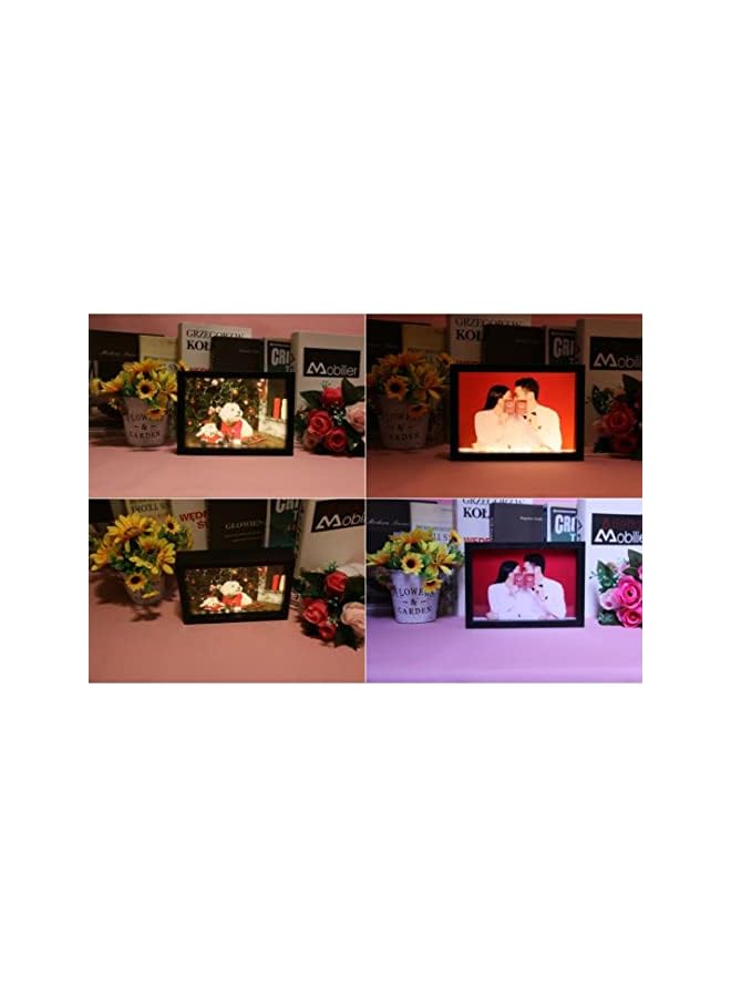 The Bros customized LED picture photo frame table top and for wall adjustable horizontal and vertical bedside table lamp table Photo Frames - Image 2