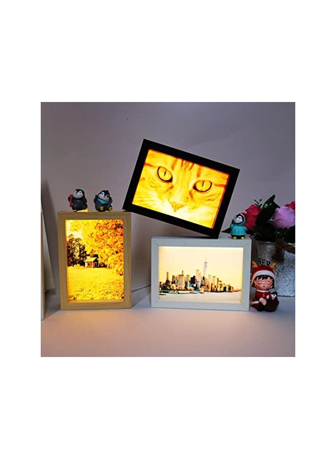 The Bros customized LED picture photo frame table top and for wall adjustable horizontal and vertical bedside table lamp table Photo Frames - Image 4