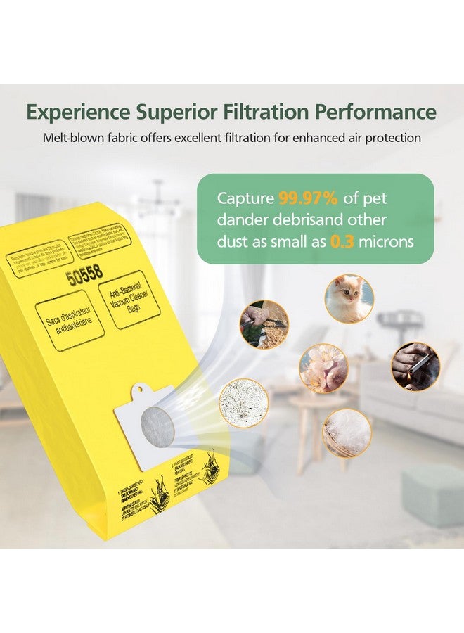 isinlive 15 Pack Canister Vacuum Cleaner Bags - Image 5