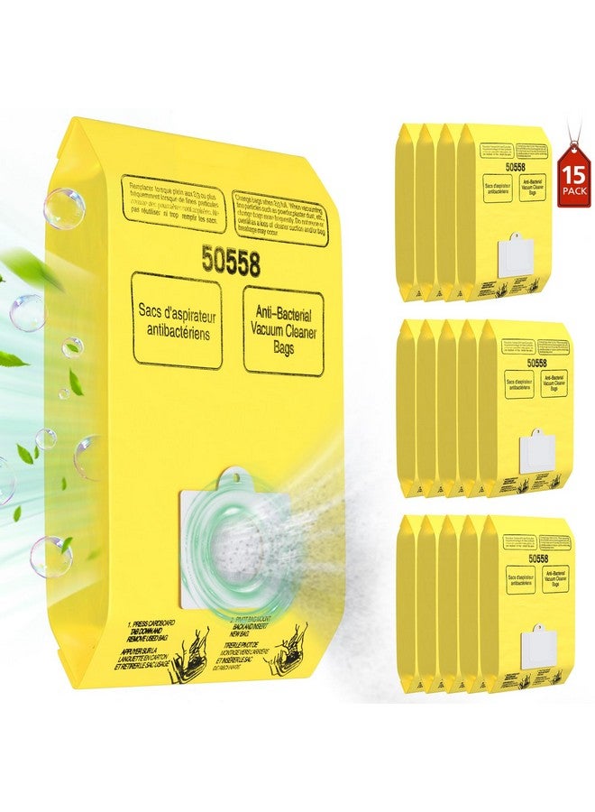 isinlive 15 Pack Canister Vacuum Cleaner Bags - Image 1