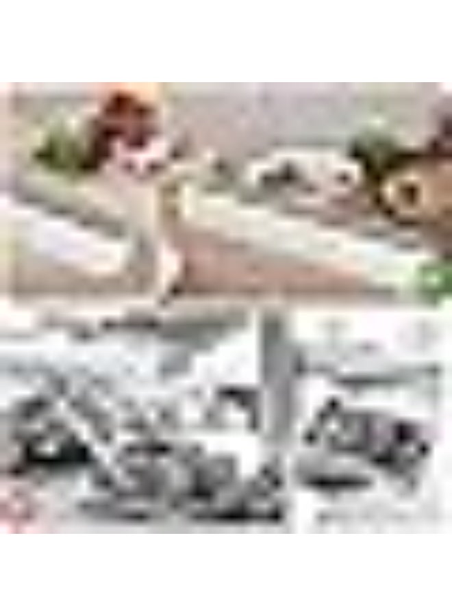 MeYuxg Magnetic Foil Dispenser, Cling Film Dispenser, Foil Cutter with Sliding Cutter, Cling Film Cutter for Kitchen, Dispenser for Cling Film and Aluminium Foil, White - Image 5