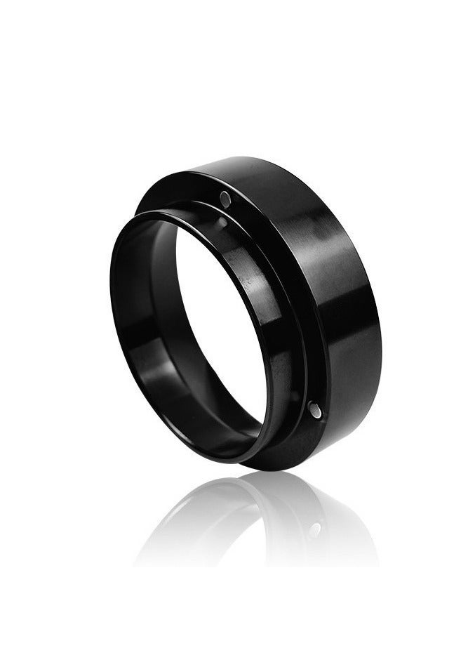 حلقة بارتافيلتر لبارستا القهوة الإسبريسو، قمع جرعات الإسبريسو، قمع جرعات مسحوق القهوة من الألومنيوم 58 مم