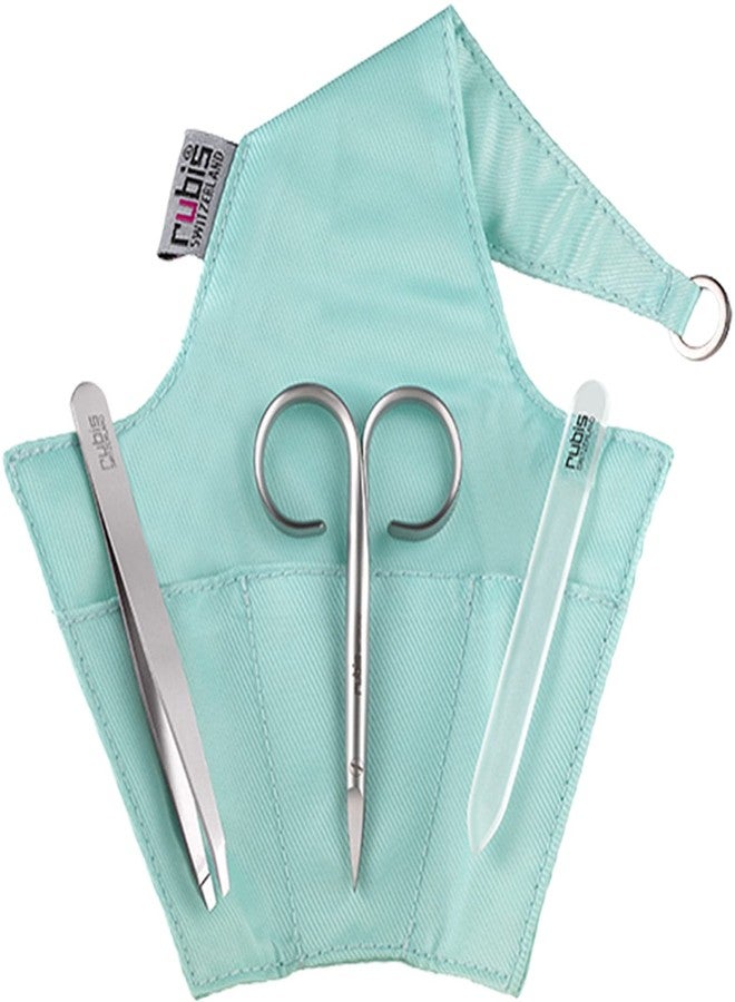 Rubis 3 Piece Manicure Set, TiffanyBlue 1K420TB,Rubis Switzerland Swiss Made World Renowned Precision