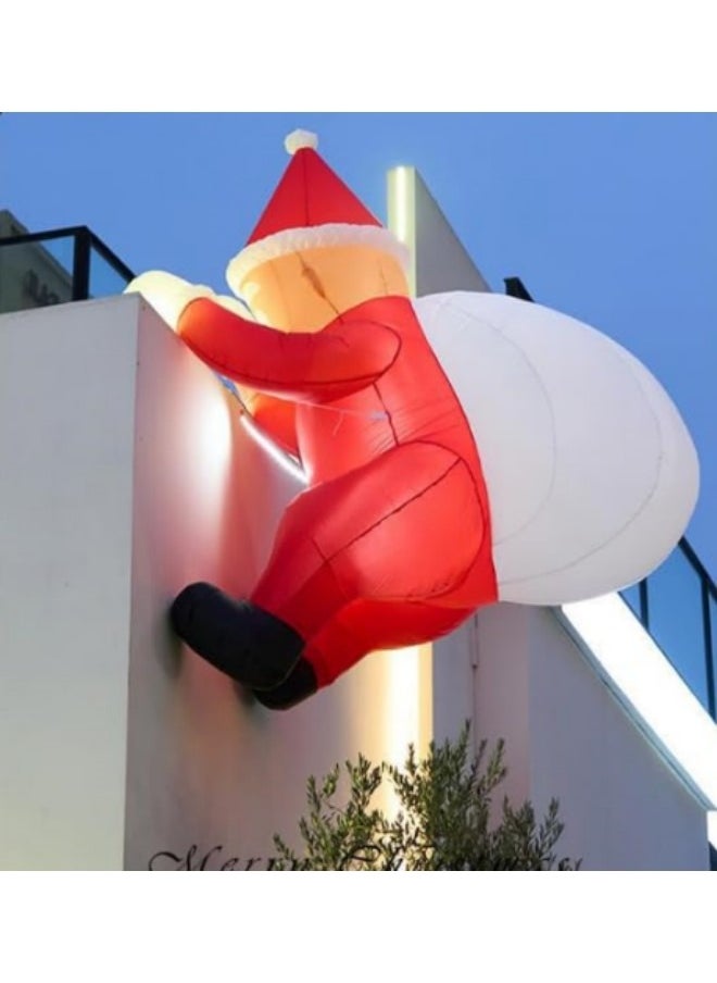 GGEROU Inflatable Outdoor Decorations, 2M/6.5Ft Luminous Inflatable Ornaments with LED Lights Built-in  - Image 5