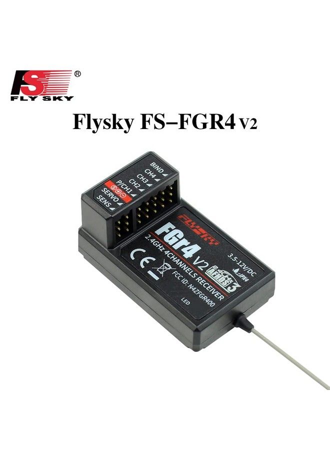 GoolRC Flysky Fs Fgr4 V2 Receiver 2.4Ghz 4Ch Afhds3 Receiver For Flysky Noble Fs Nb4 Transmitter - Image 4
