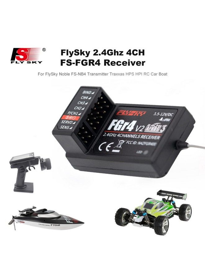 GoolRC Flysky Fs Fgr4 V2 Receiver 2.4Ghz 4Ch Afhds3 Receiver For Flysky Noble Fs Nb4 Transmitter - Image 3