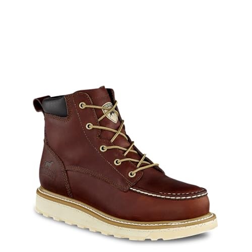 Irish Setter, Ashby, Men's, 6", Aluminum Safety Toe, Work Boot, Brown, 9.5 EE (Wide) - Image 4