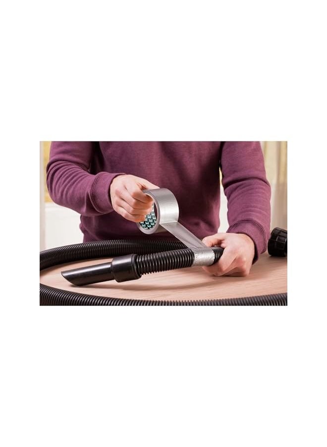 BISON KIT Bison Kit Power Repair Tape Grey 10 m, Super strong repair and duct tape for universal use with high initial tack  - Image 2