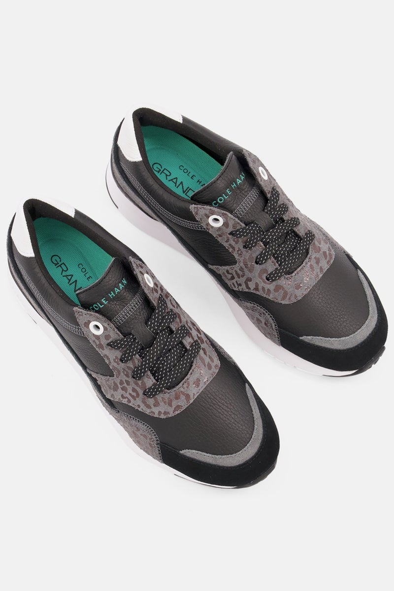 COLE HAAN Women Lace Up Casual Shoes, Grey - Image 4