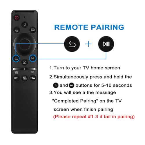 ZdalaMit BN59-01312A Replace Universal Voice Control Remote fit for Almost Samsung LCD LED QLED 4K 8K UHD Crystal Frame HDR Curved Smart TV Q60 Q70 Q80 Q90 8 Series 9 Series TU8000 AU8000 CU7000 CU8000 TV - Image 4