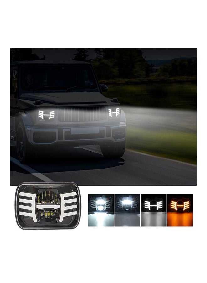 إسكدنيا جهاز بروجيكتور أمامي مستطيل بإضاءة LED - Image 3