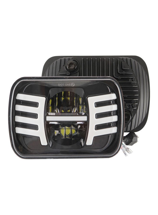 إسكدنيا جهاز بروجيكتور أمامي مستطيل بإضاءة LED - Image 1