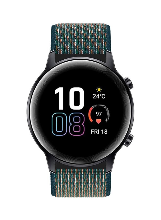 Perfii Replacement Band For Honor MagicWatch 2 42mm Neptune Green - Image 1