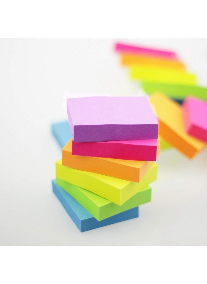 Early Buy Sticky Notes 1.5 X 2 Selfstick Notes 6 Bright Color 18 Pads 100 Sheets/Pad (6 Bright)  - Image 3