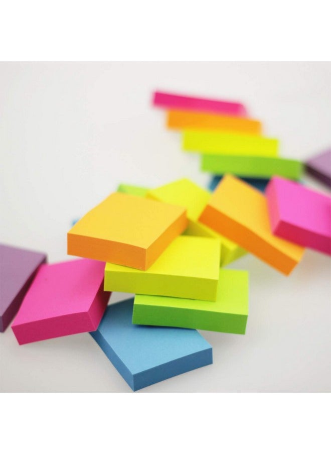 Early Buy Sticky Notes 1.5 X 2 Selfstick Notes 6 Bright Color 18 Pads 100 Sheets/Pad (6 Bright)  - Image 4