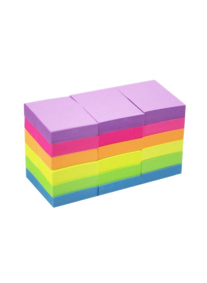Early Buy Sticky Notes 1.5 X 2 Selfstick Notes 6 Bright Color 18 Pads 100 Sheets/Pad (6 Bright)  - Image 2
