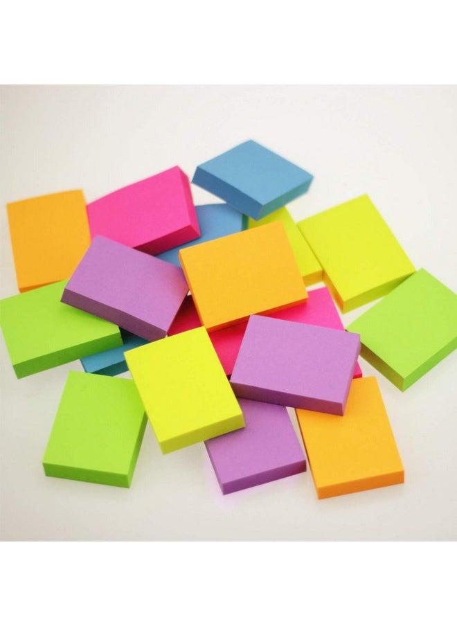 Early Buy Sticky Notes 1.5 X 2 Selfstick Notes 6 Bright Color 18 Pads 100 Sheets/Pad (6 Bright)  - Image 5