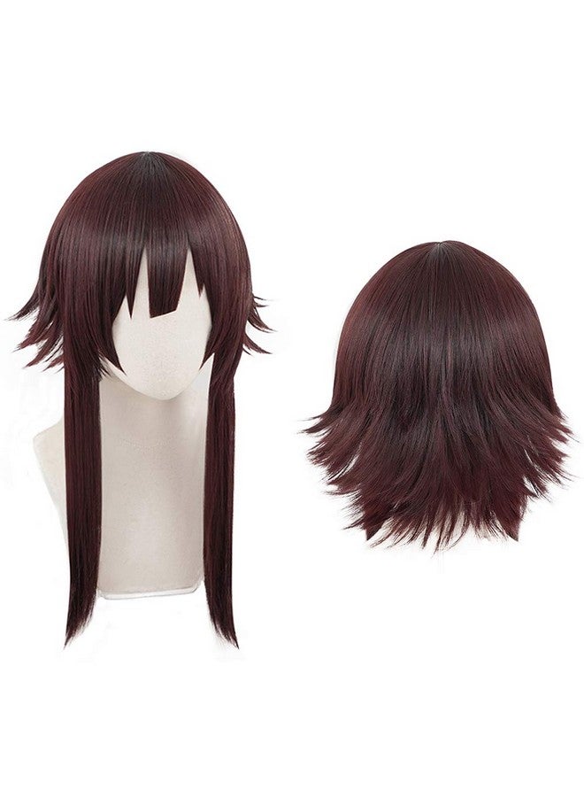 magic acgn Cosplay Wig Lolita Wig Short Brown Game Hair  Halloween Wig  - Image 1