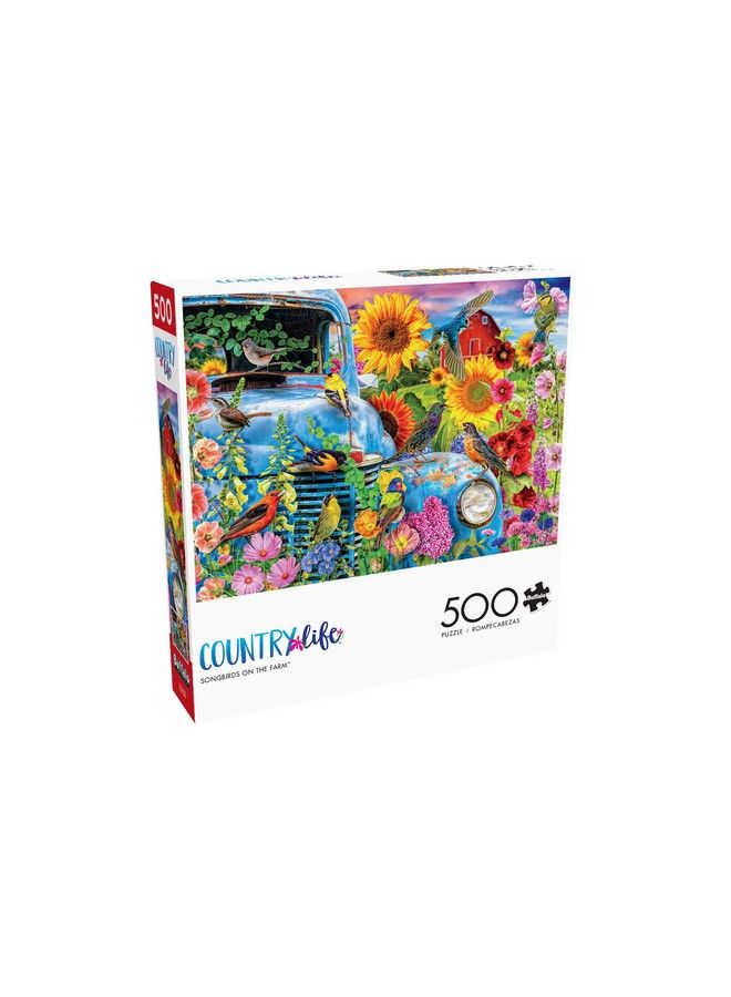 Buffalo Games Country Life Songbirds On The Farm 500 Piece Jigsaw Puzzle - Image 4