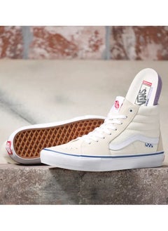 VANS Vans SKATE SK8 HI Shoes Off White  - Image 2