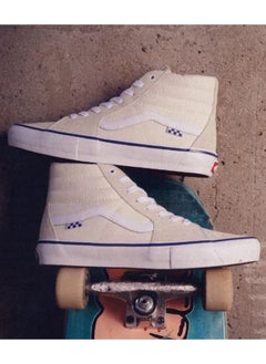 VANS Vans SKATE SK8 HI Shoes Off White  - Image 3