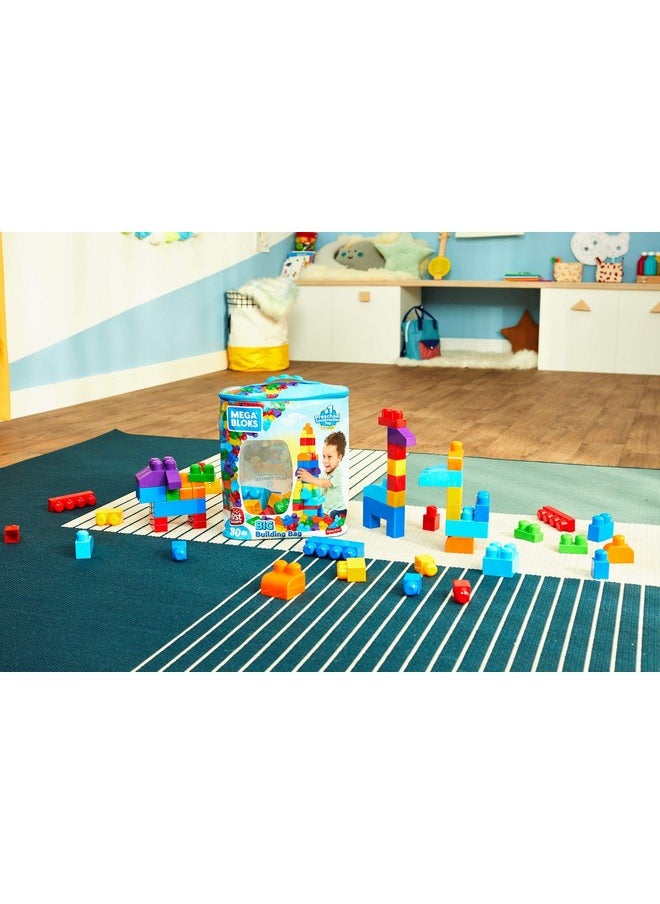 Mega Brands - Mega Bloks First Builders Big Building Bag 80Piece (Classic) - Image 1