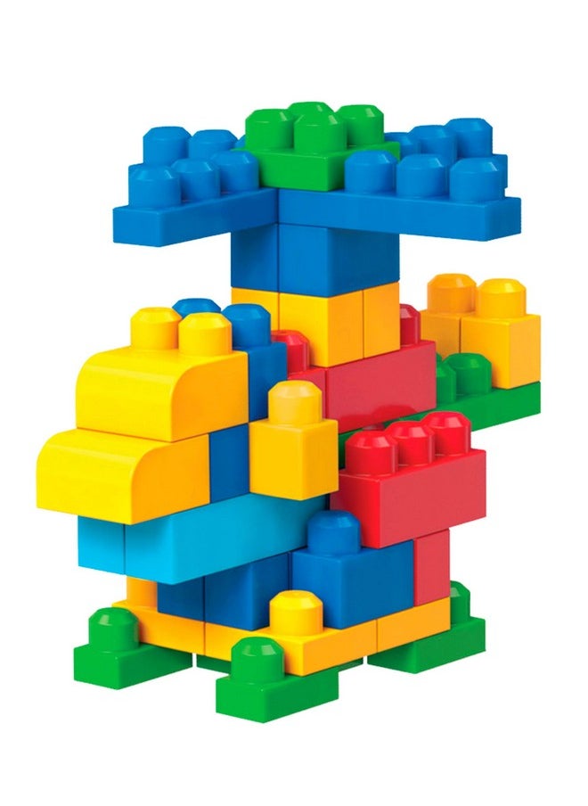 Mega Brands - Mega Bloks First Builders Big Building Bag 80Piece (Classic) - Image 1