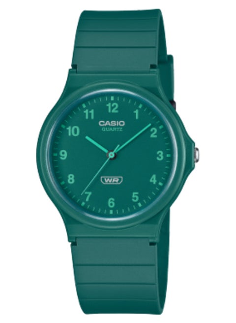 Analog Resin Band Round  Shape  Wrist Watch MQ-24B-3BDF