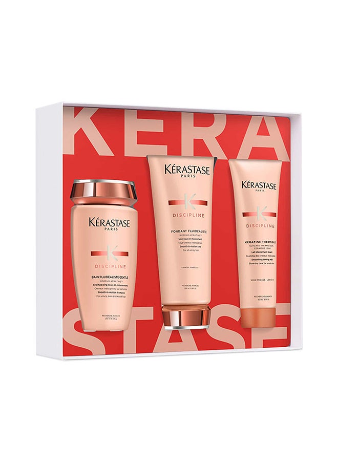 KERASTASE - Discipline Holiday Haircare Gift set, Pack of 3 - Image 1