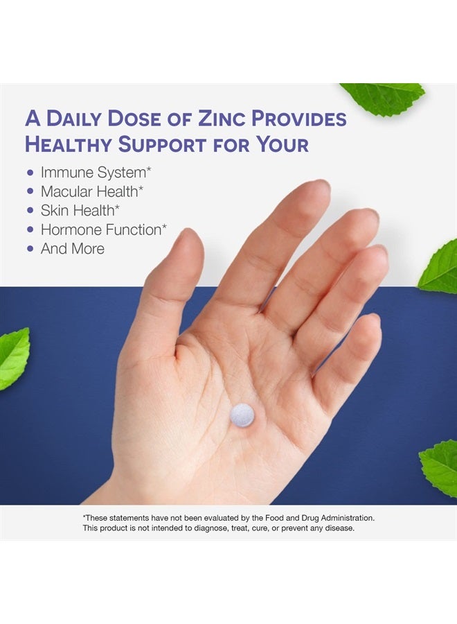 EZ Melts Dissolvable Zinc Supplement 30 mg, Sugar-Free, 2-Month Supply - Image 3