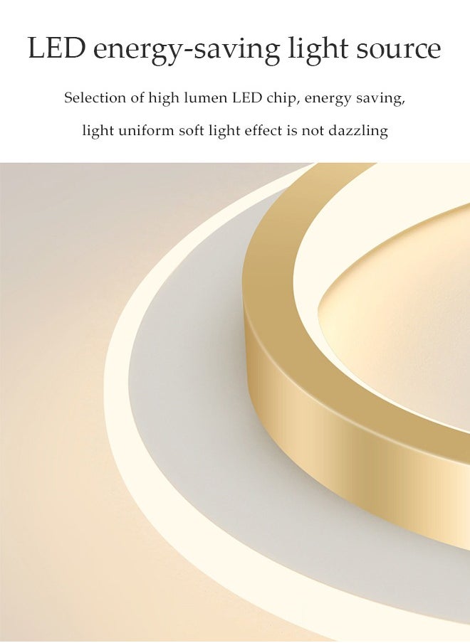 LED ceiling light, warm light square corridor light, modern ceiling light, 12W, energy saving, easy to clean, suitable for corridors, entrances, bedrooms, kitchens, with a diameter of 20cm