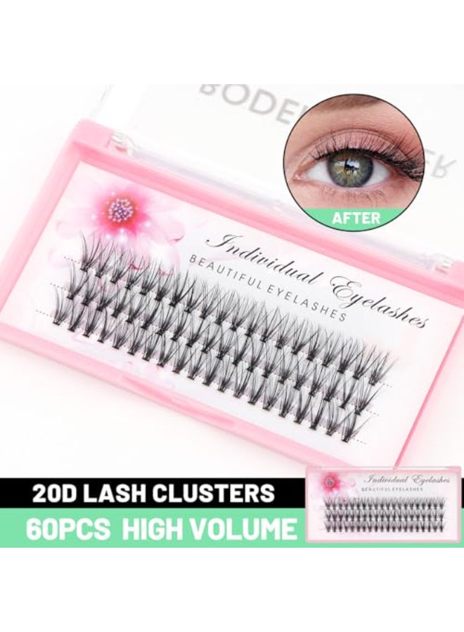 Bodermincer 20D 007mm Thickness 822mm To Choose Grafting False Eyelashes False Eyelashes Individual Natural Long Mink Fake Eyelashes Extension Handmade Bulk Wholesale 15mm - Image 4
