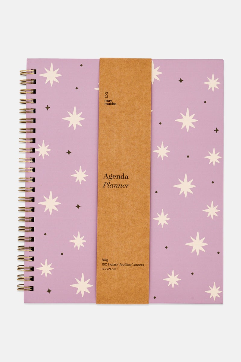 Muy Mucho Timeless Planner Spiral Notebook, Multicolor - Image 1