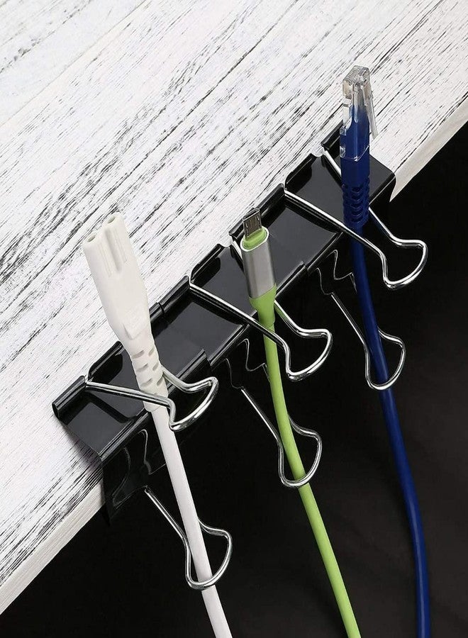 Dinojames Binder Clips Black Set of 3 Dozen (36 Pieces) Size - (32mm) - Image 4