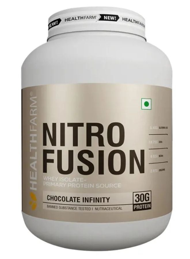 HEALTHFARM Nitro Fusion Whey Isolate Protein Chocolate Flavor 2kg