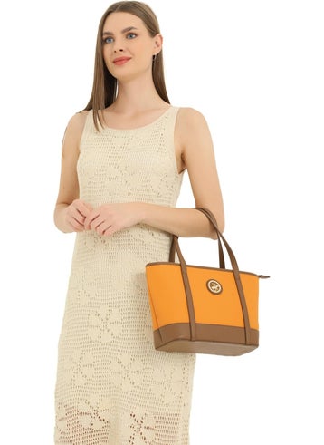 BEVERLY HILLS POLO CLUB 05BHPC8006-HR MUSTARD Women's Shoulder Bag  - Image 1