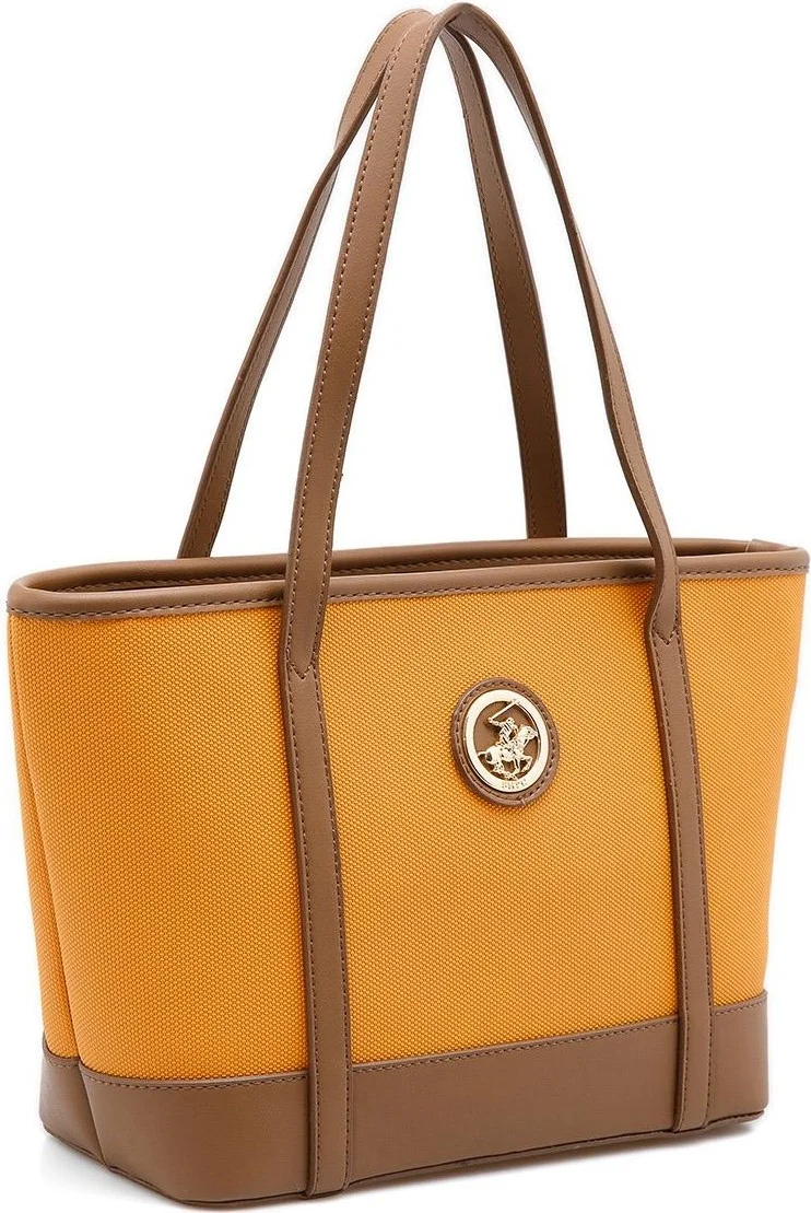 BEVERLY HILLS POLO CLUB 05BHPC8006-HR MUSTARD Women's Shoulder Bag