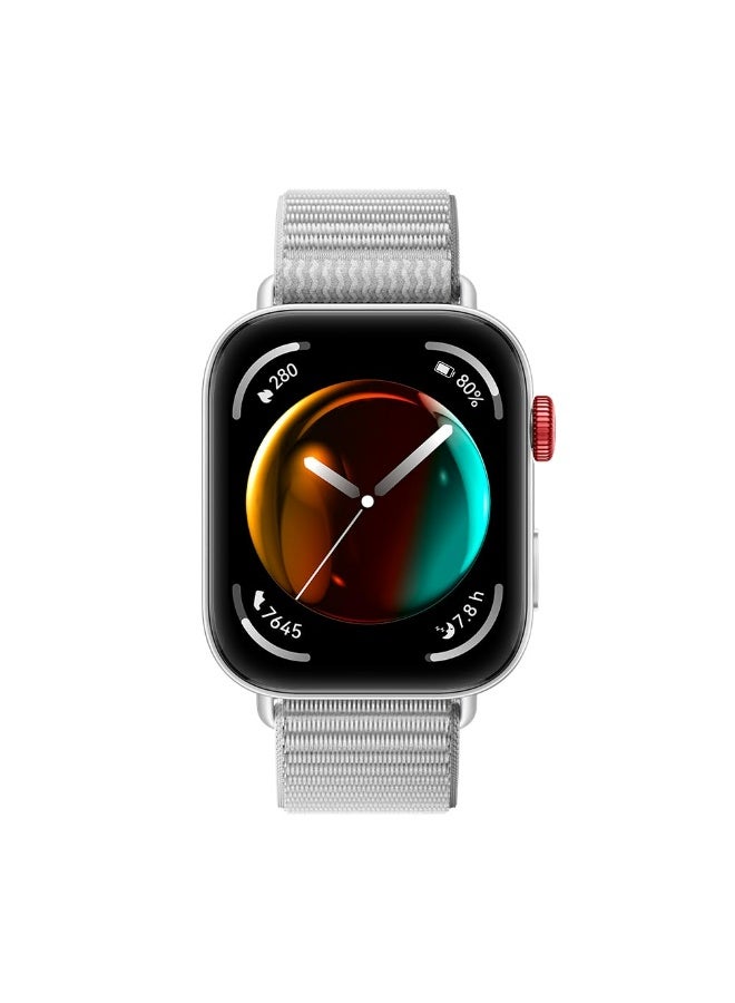 هواوي HUAWEI WATCH FIT 3، شاشة AMOLED 1.82 بوصة، تصميم رقيق جداً، إدارة اللياقة البدنية الشاملة، إدارة الصحة الشاملة، عمر البطارية الدائم، متوافق مع نظام التشغيل iOS و Android - Image 2