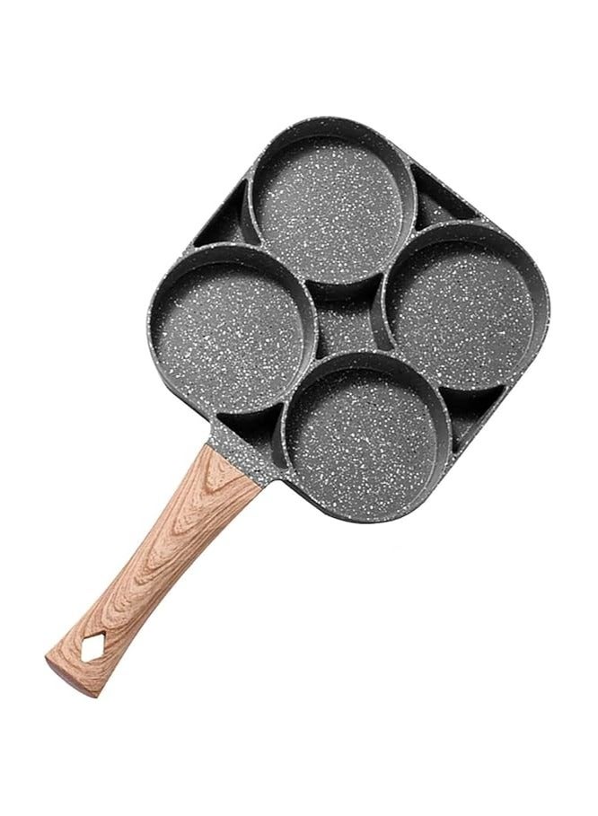 Showay egg cooker frying pan, 4-cups non-stick cookware aluminium alloy fried egg cooker,pancake,omelette pan,egg poacher - Image 1