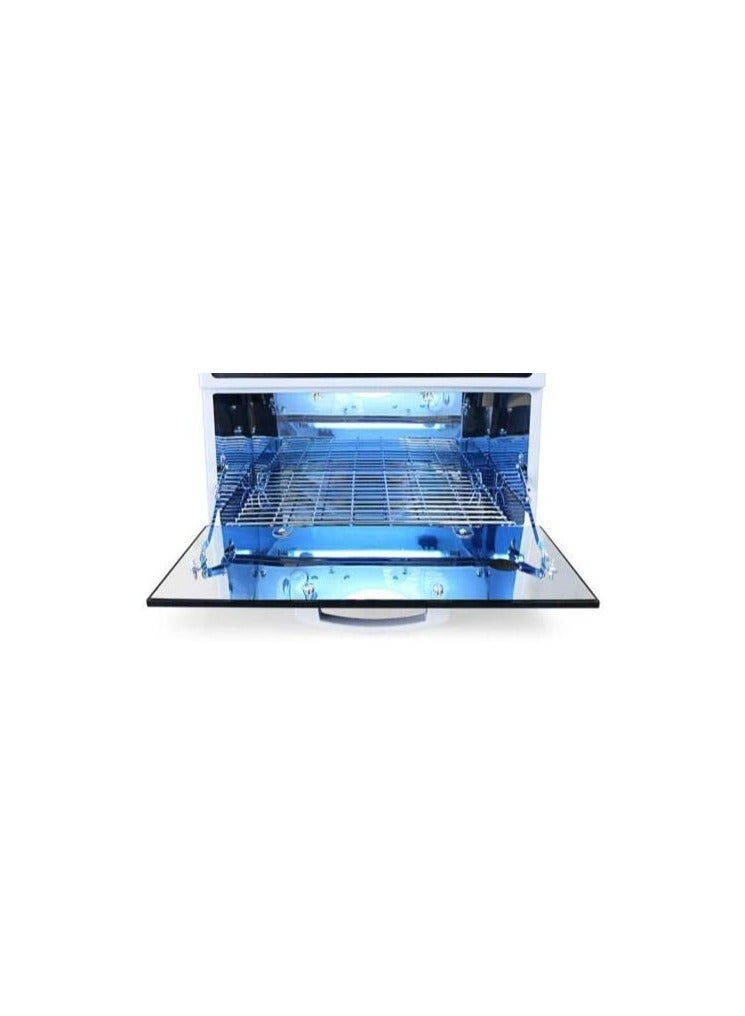 LA PERLA TECH  UV Sterilizer Cabinet Salon Professional Tabletop Ultraviolet Sanitizer Box Beauty Barber UV Disinfector Sterilizer Black - Image 2