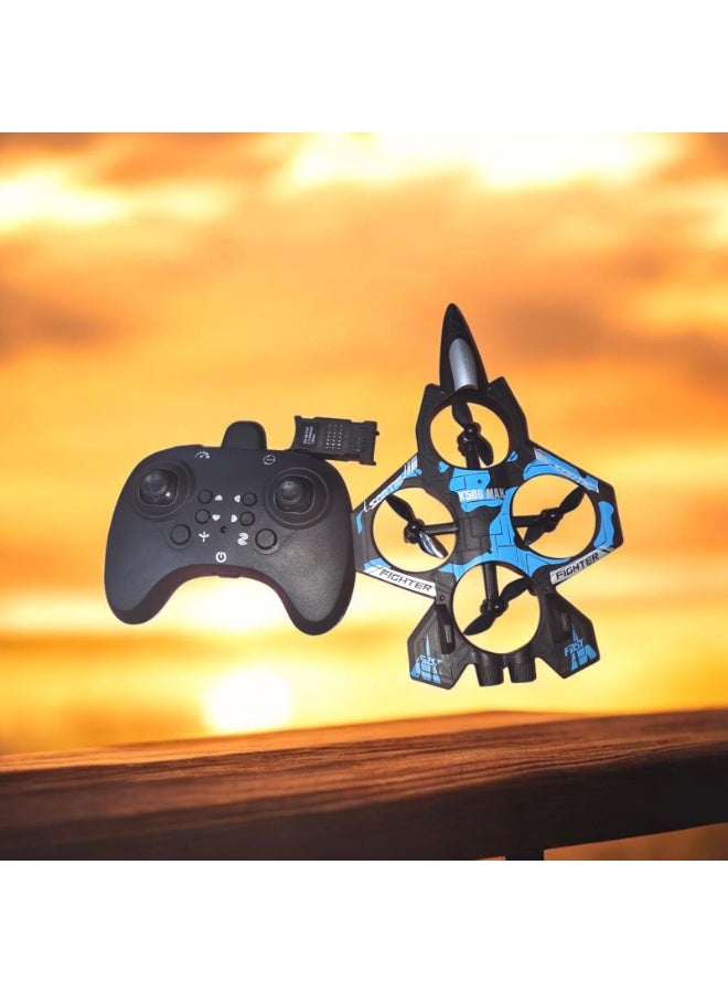 طائرة لعبة إسفنجية للأطفال - طائرة شراعية خفيفة الوزن تعمل بالتحكم عن بعد، آمنة وسهلة الطيران - Image 1