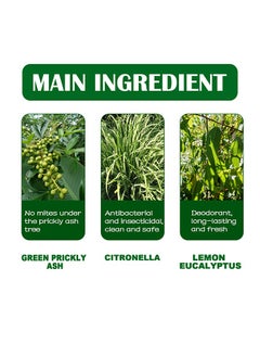 SOUTH MOON Green Prickly Ash Herbal Mite Remover ，For Bedding,Quilts,Sofas,Mites and Anti-mites 100ML  - Image 4
