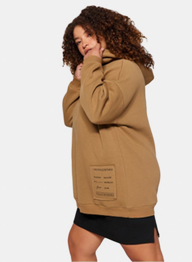 trendyol Embroidery Detailed Oversize Knitted Sweatshirt - Image 1