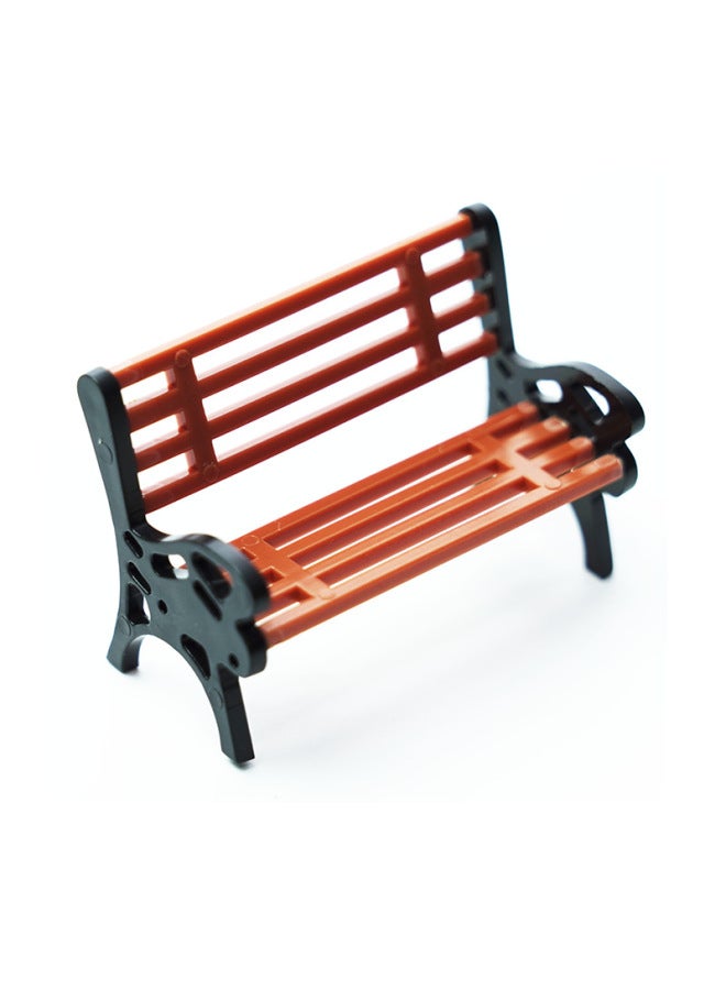 Miniature Park Bench Square Patio Chair Model Building Community Ring Art Material Colorful DIY Architectural Model Plastic-Color:1:50  - Image 5