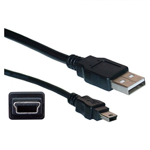 ANDTRONICS Premium Cable USB 2.0 Type A to Mini 5 pin B Cable for External HDD/Camera/Card Readers (500cm - 15 Feet - 5M) - Black - Image 5