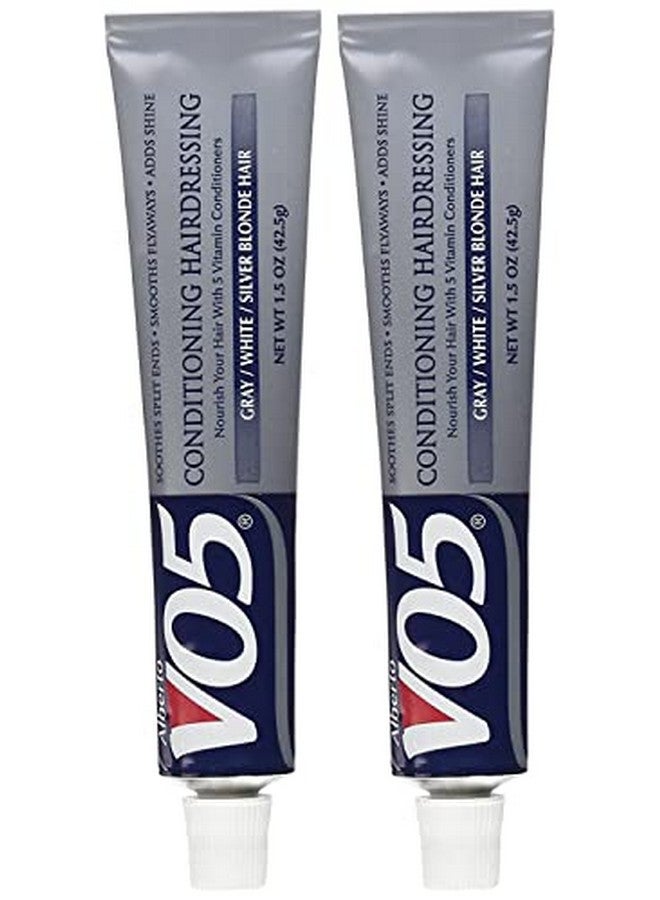VO5 Conditioning Hairdress Gray/White/Silver 1.5 Ounce Tube (44Ml) (2 Pack) - Image 1